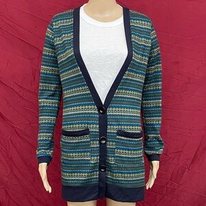 Depri Long classic cardigan size Large tall
